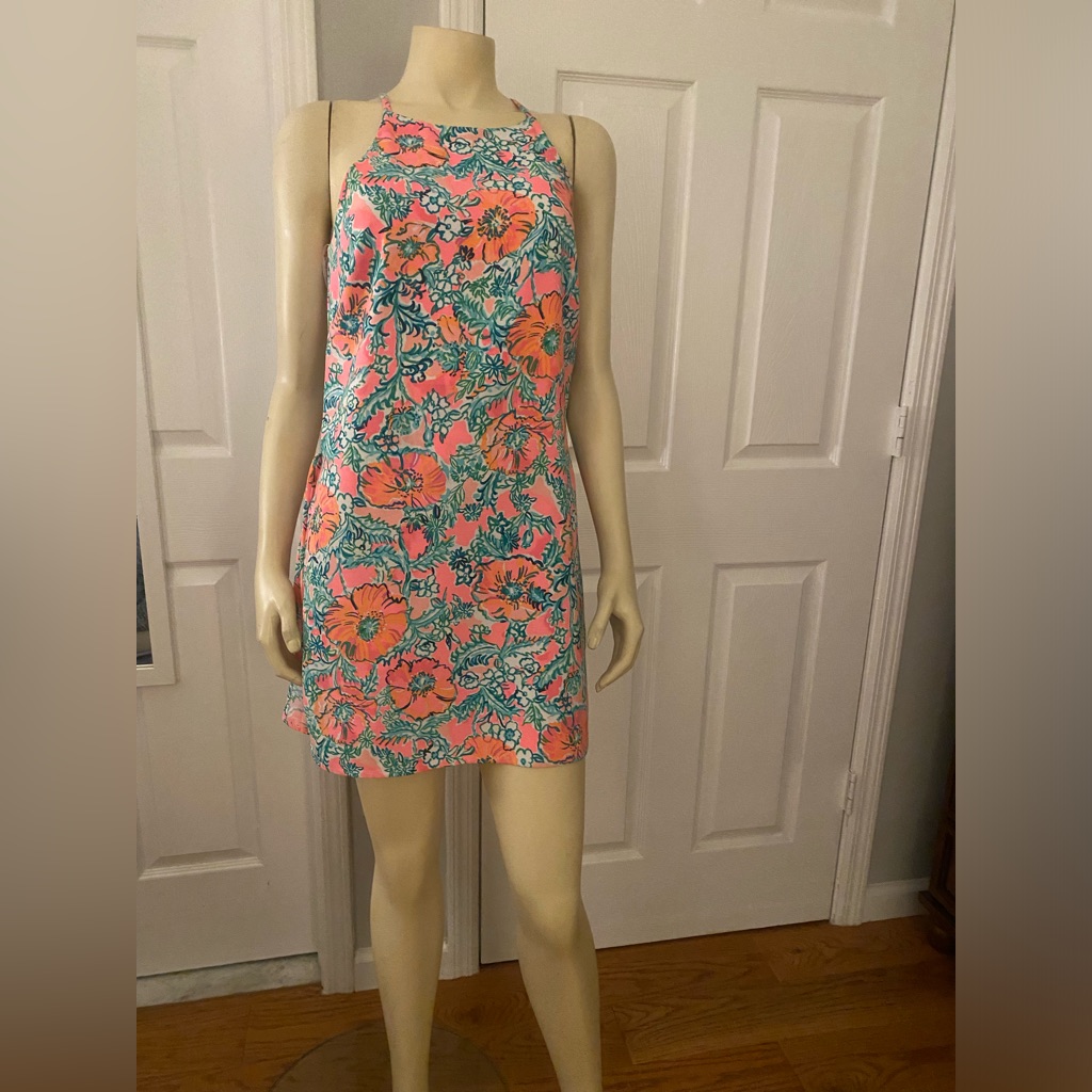 Lilly Pulitzer Pear Romper, Sleeveless / Size 4